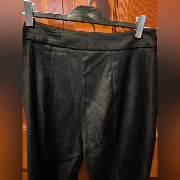 New Ted Baker London Demyat Velvet Kick Flare Trousers - Picture 12 of 15